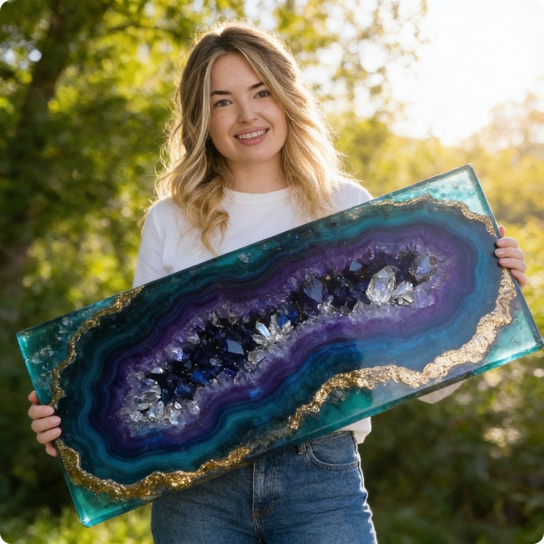 Ilona_holding_a_large_decorative_geode