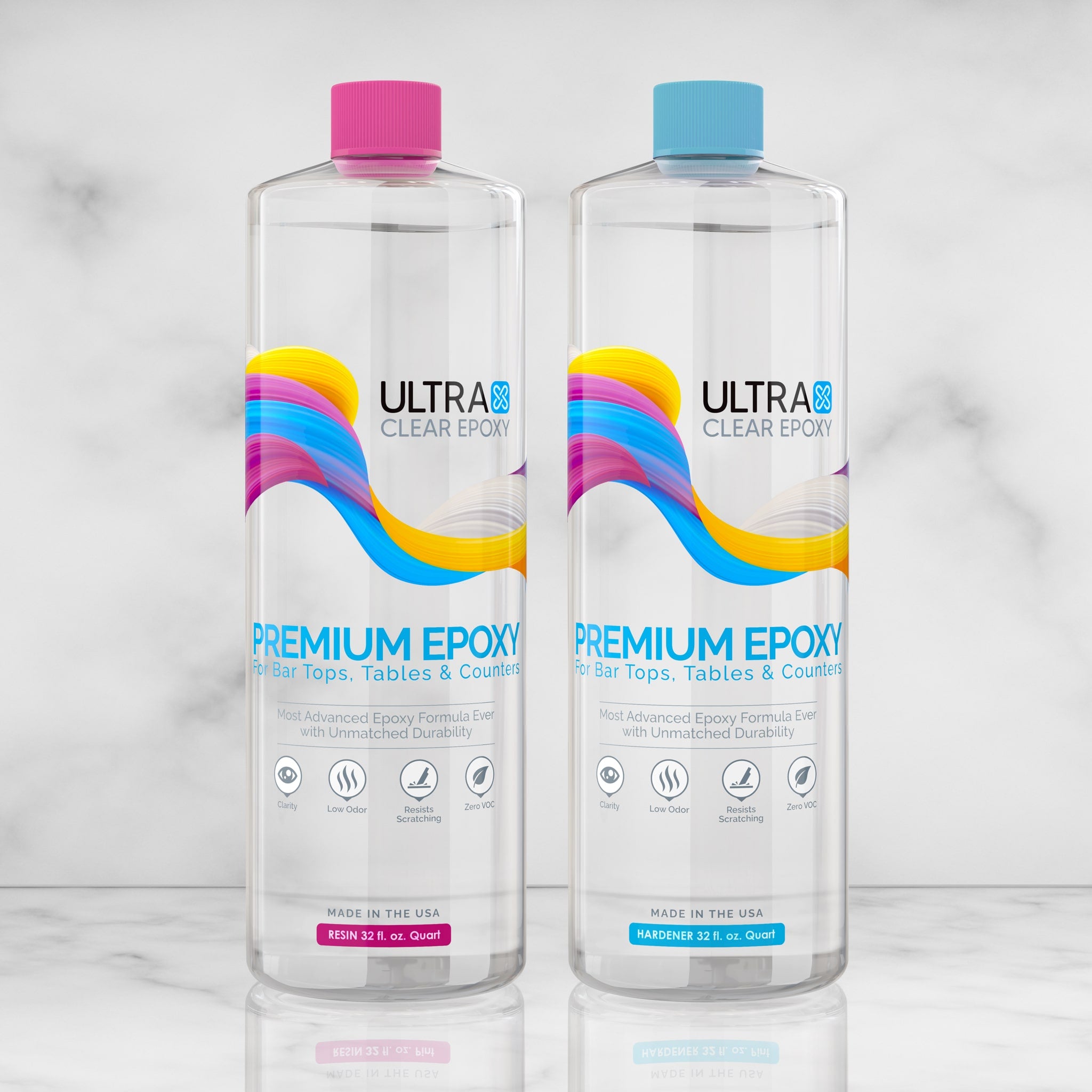 UltraClear Bar Top & Table Epoxy 2 Quarts