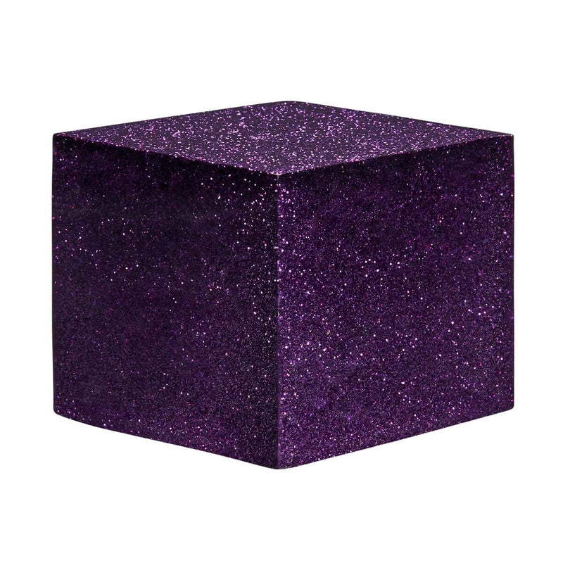 Glitter-Purple-Epoxy-Cube