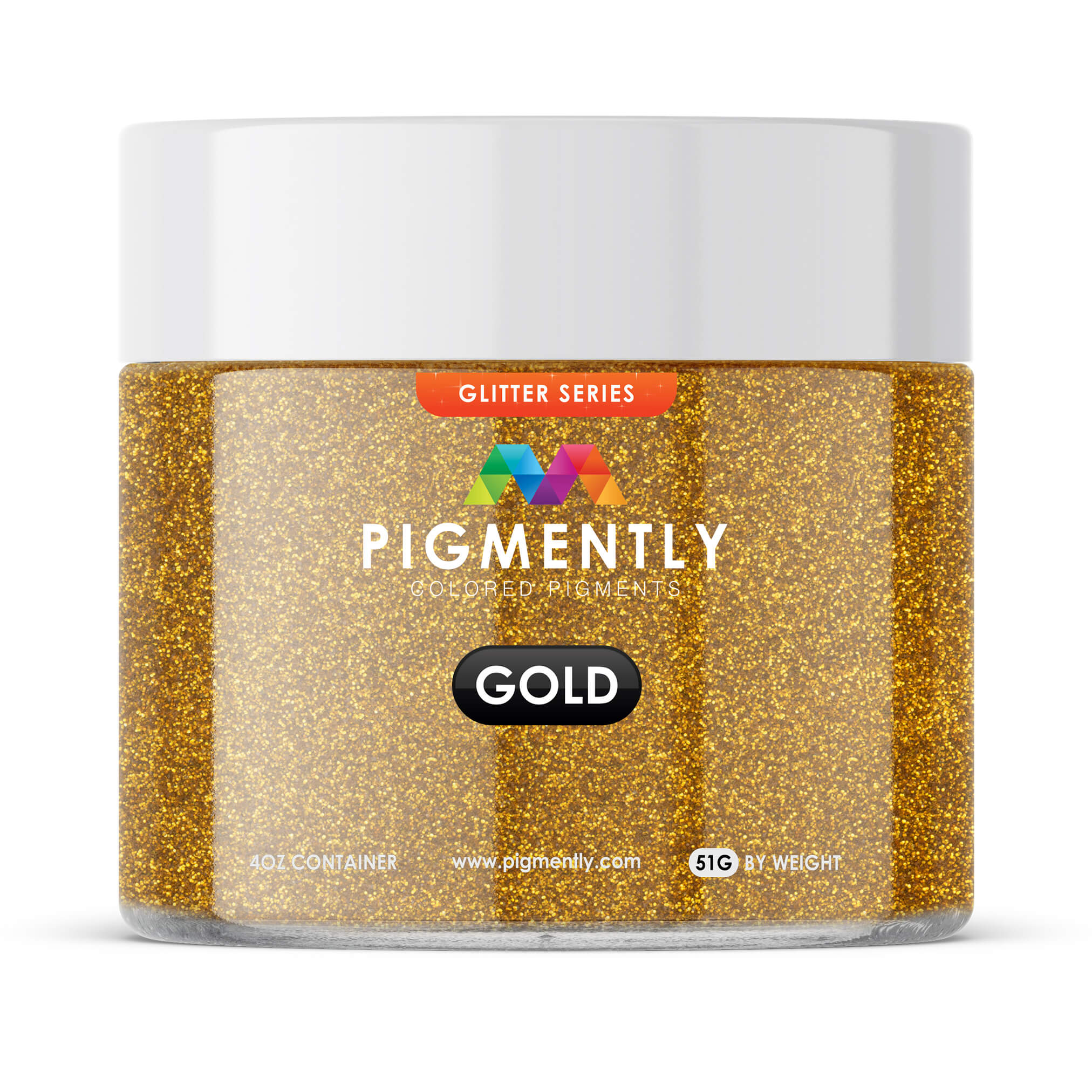 Gold Glitter Epoxy Color Powder by Pigmently