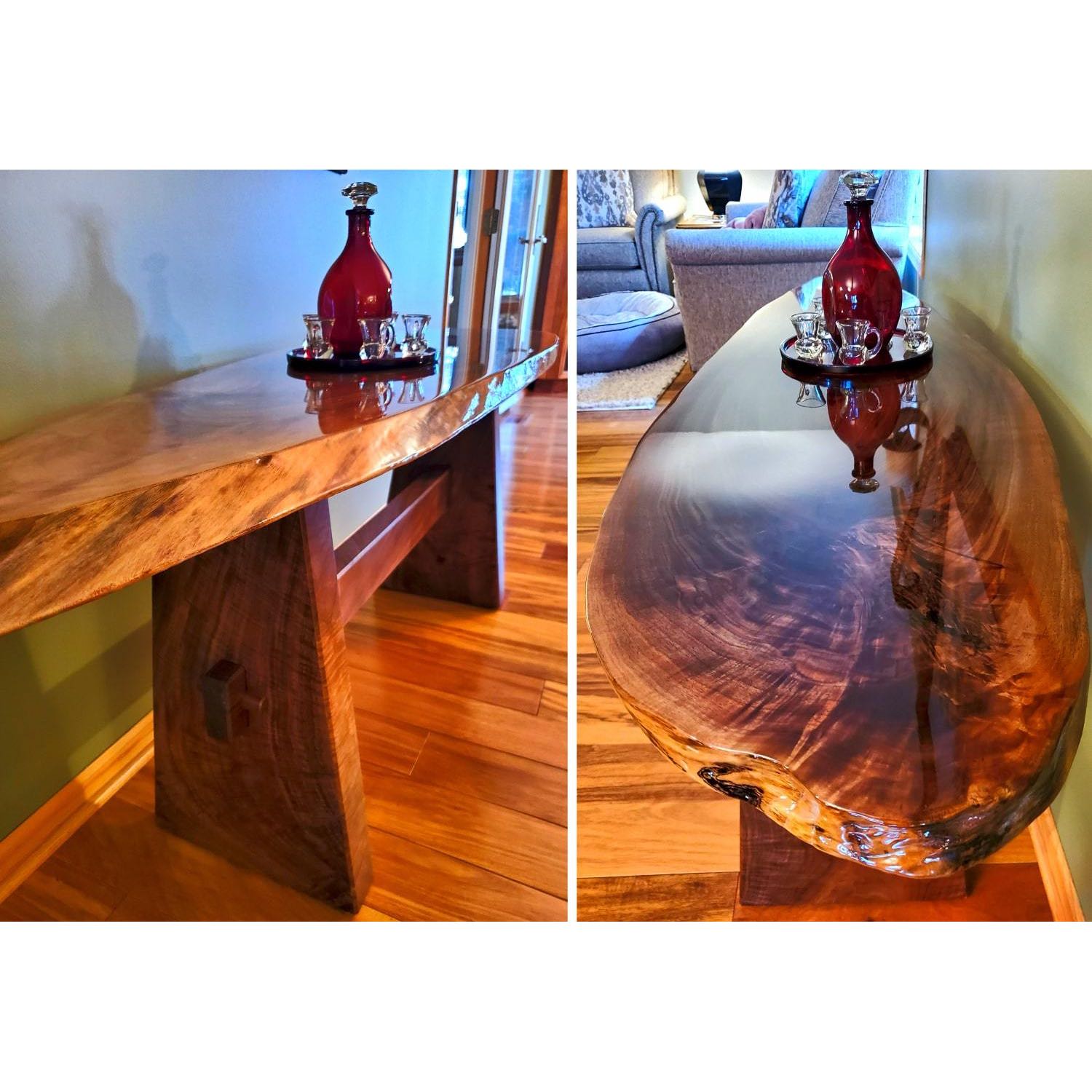 Epoxy Live Edge Table
