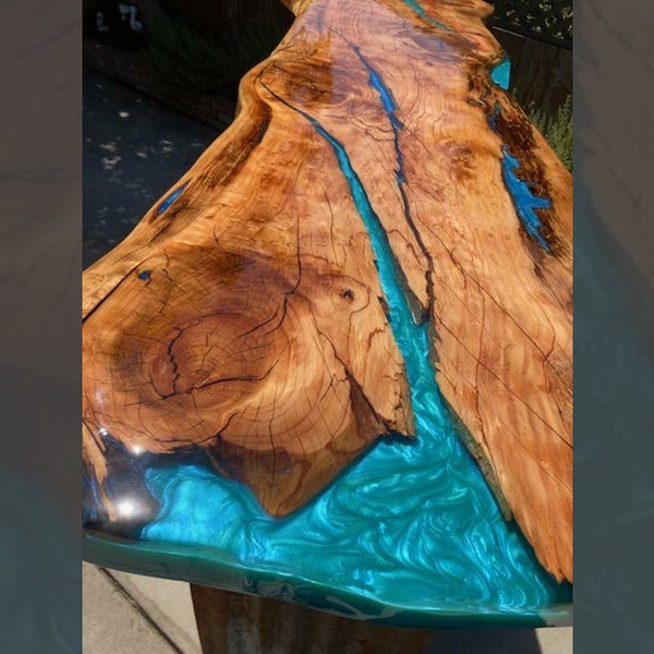 Round Epoxy Table Top, Epoxy center Table Epoxy Resin River Table, Epoxy  River table top