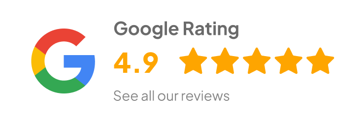 Google 4.9 Star Rating