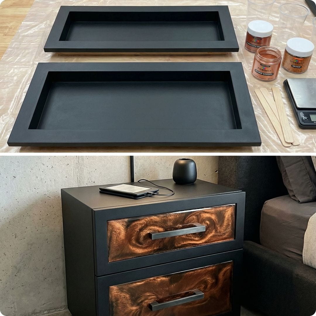 Epoxy Nightstand