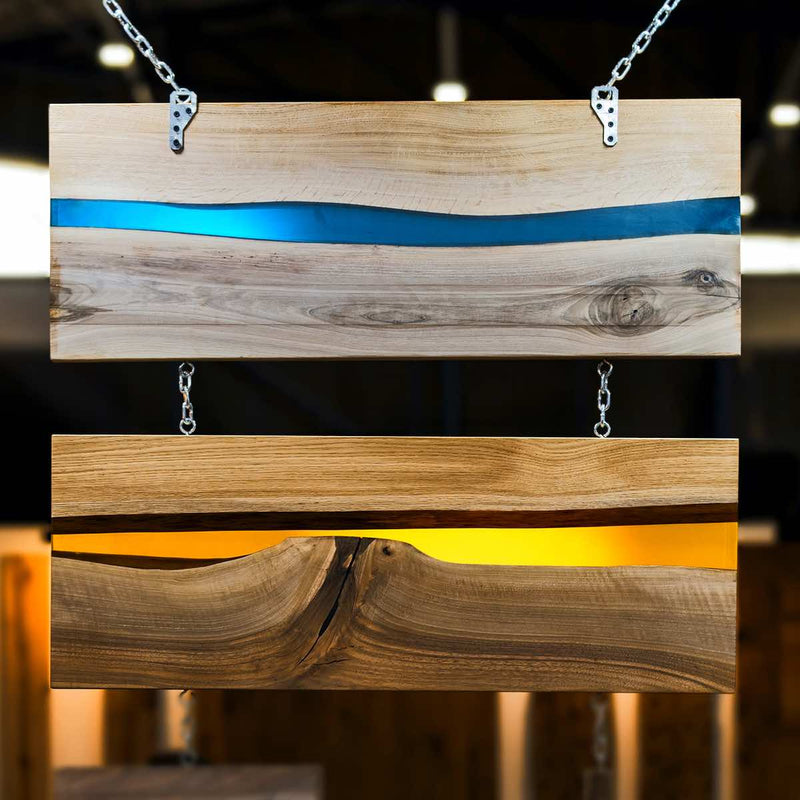 Epoxy River Table Deep Pour