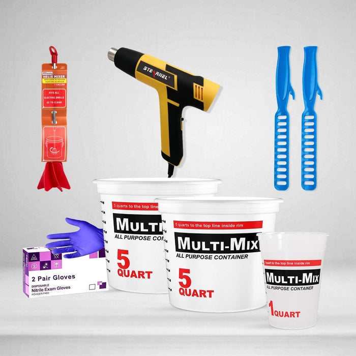 Epoxy File How to apply multiple layers of epoxy resin