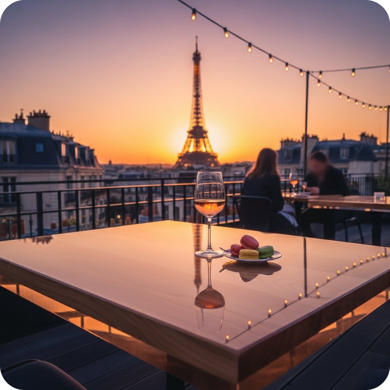 France Epoxy Table Top