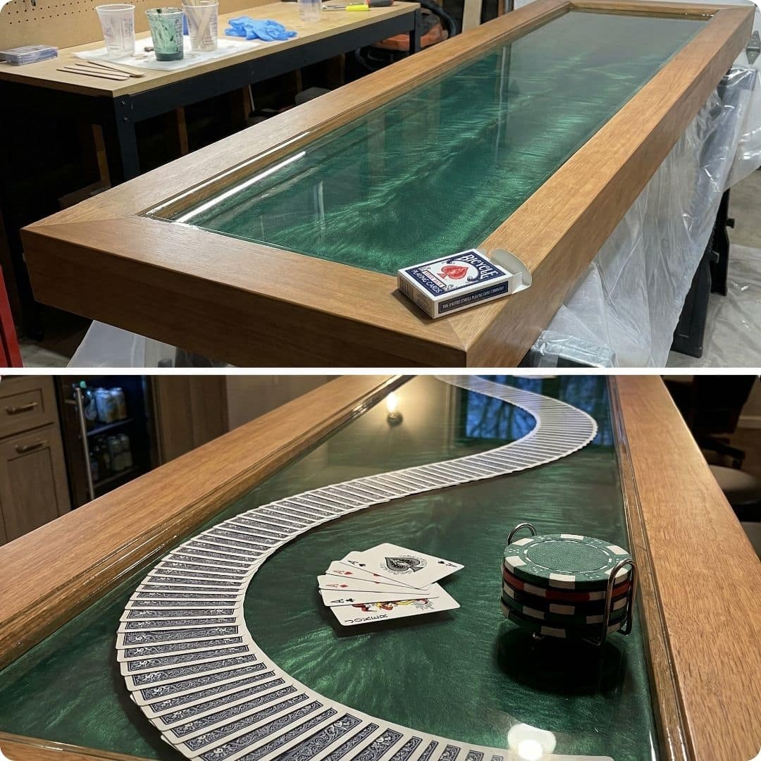 Epoxy Poker Table