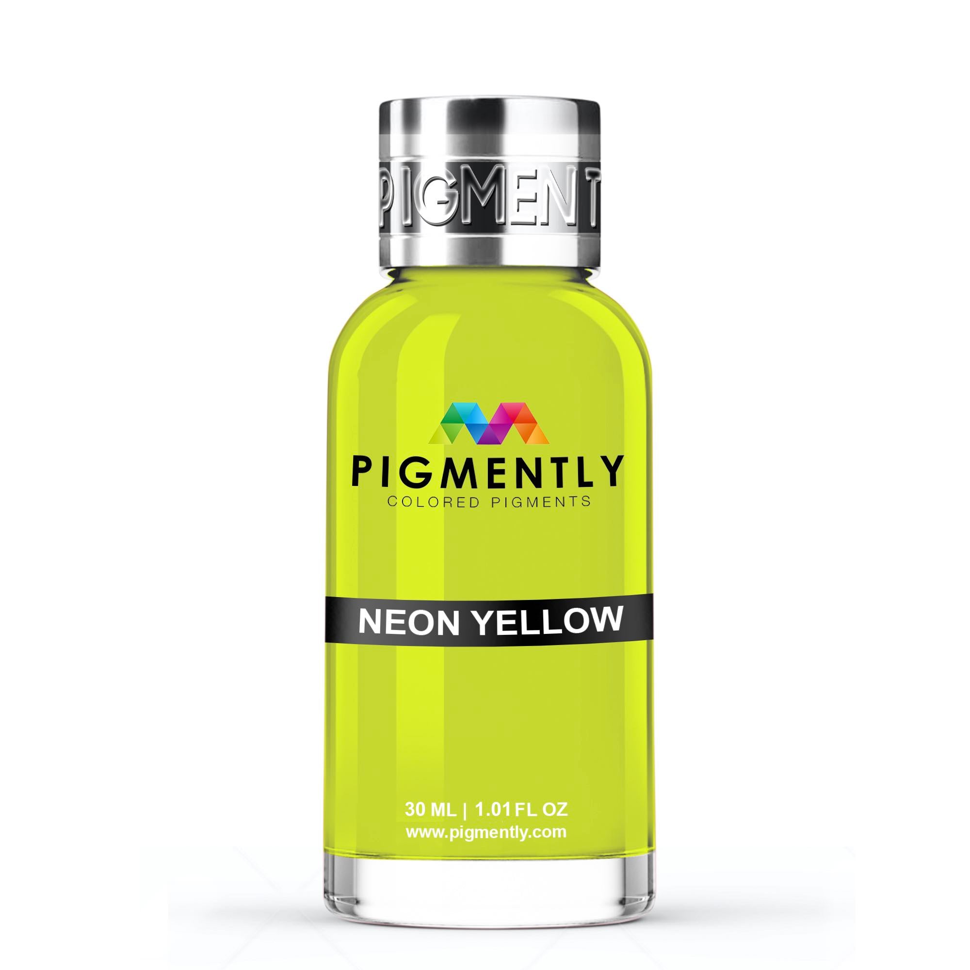 Neon Yellow Liquid Resin Dye by Pigmently
