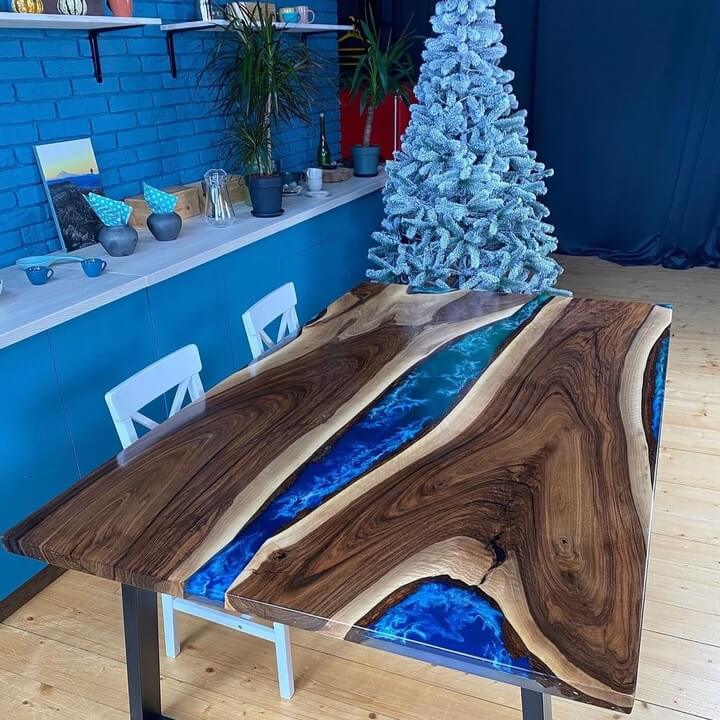 Epoxy River Table