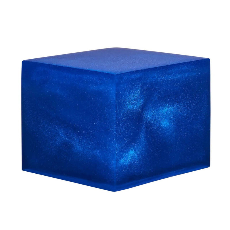 Electric-Sapphire-Epoxy-Cube