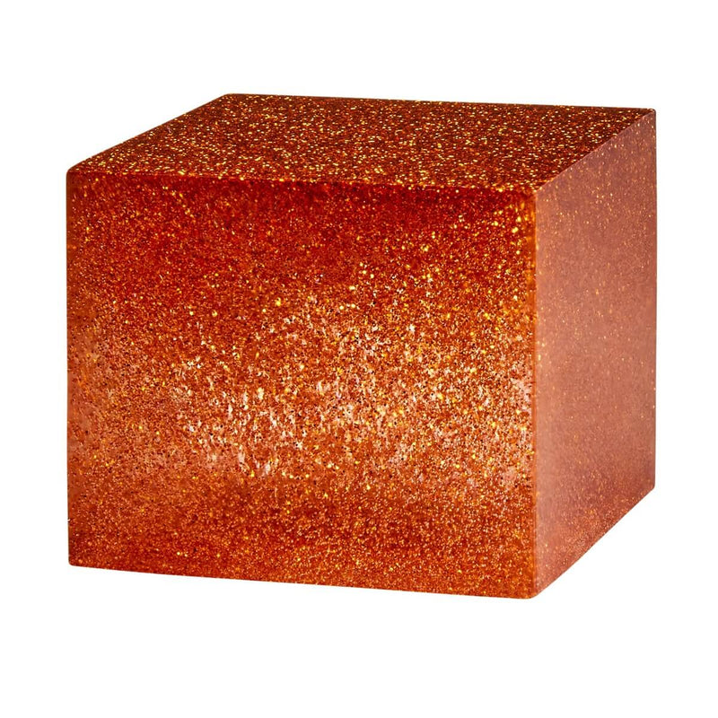 Glitter-Bronze-Epoxy-Cube