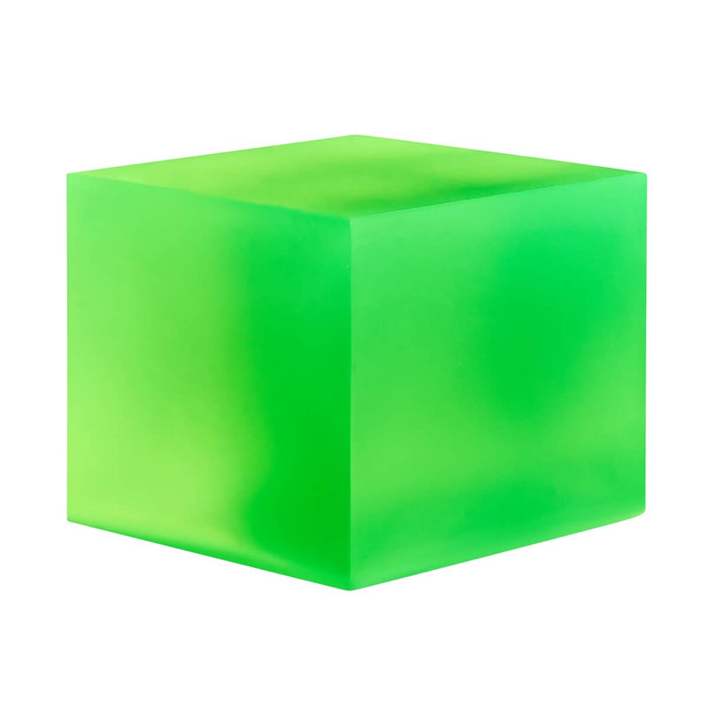 Liquid-Neon-Green-Epoxy-Cube
