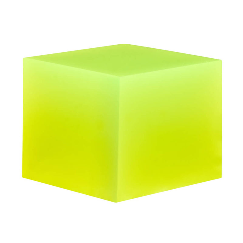 Neon-Yellow-Epoxy-Cube