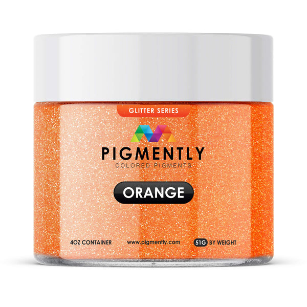 Glitter Orange Epoxy Mica Powder