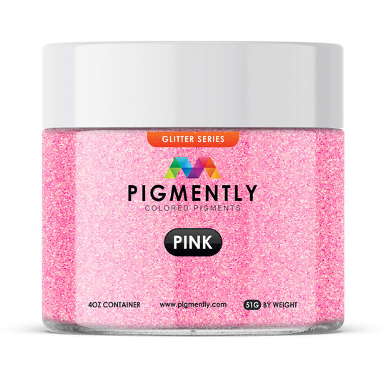 Pink Glitter Epoxy Color Powder by Pigmently