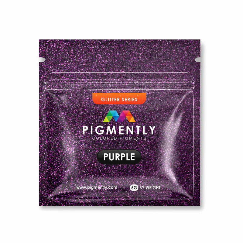 Glitter Purple Mica Powder Epoxy