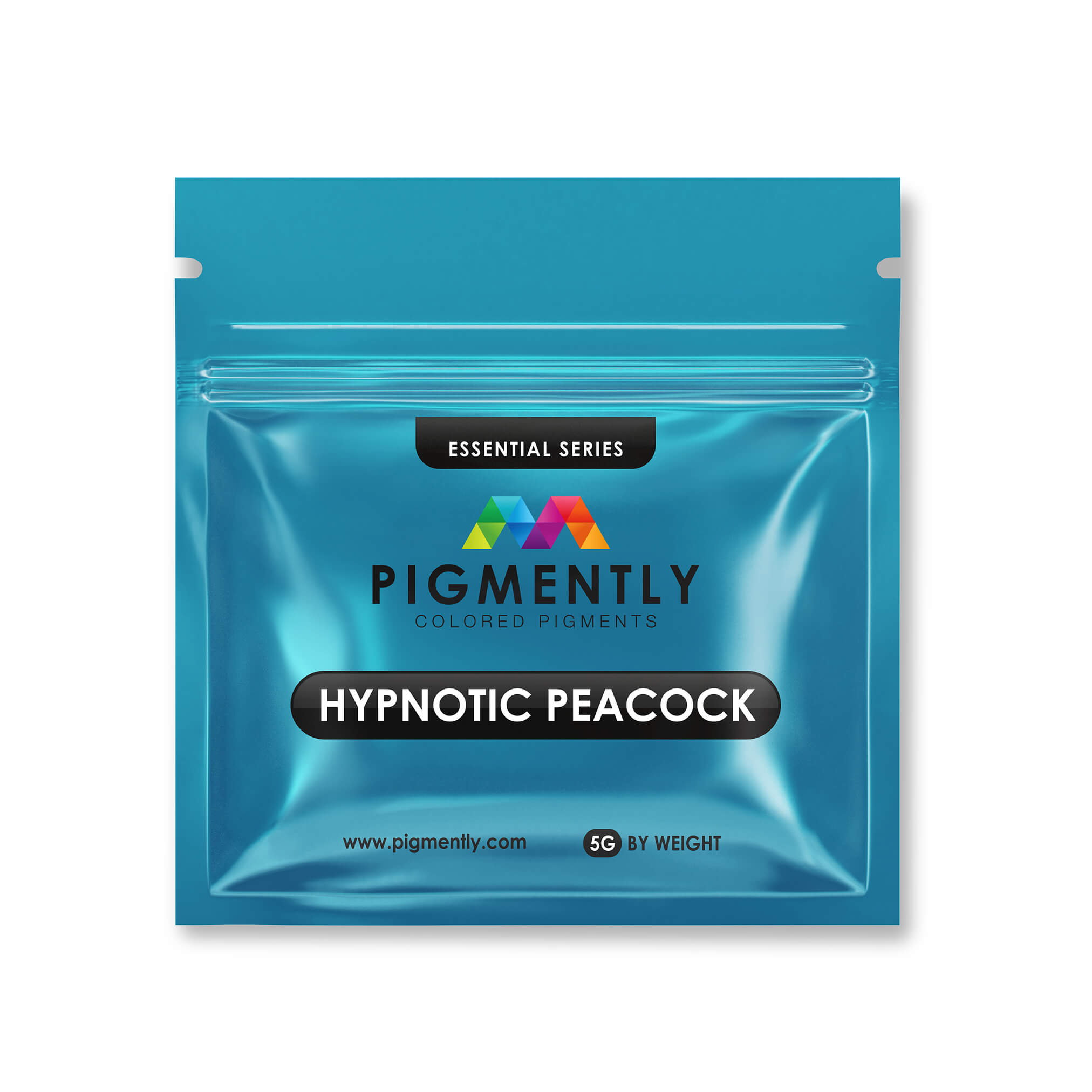 Hypnotic Peacock Blue Epoxy Color Powder by Pigmently