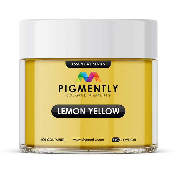 Yellow Glitter Epoxy Color Powder by Pigmently