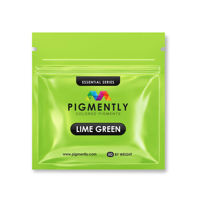Lime Green Mica Powder Epoxy