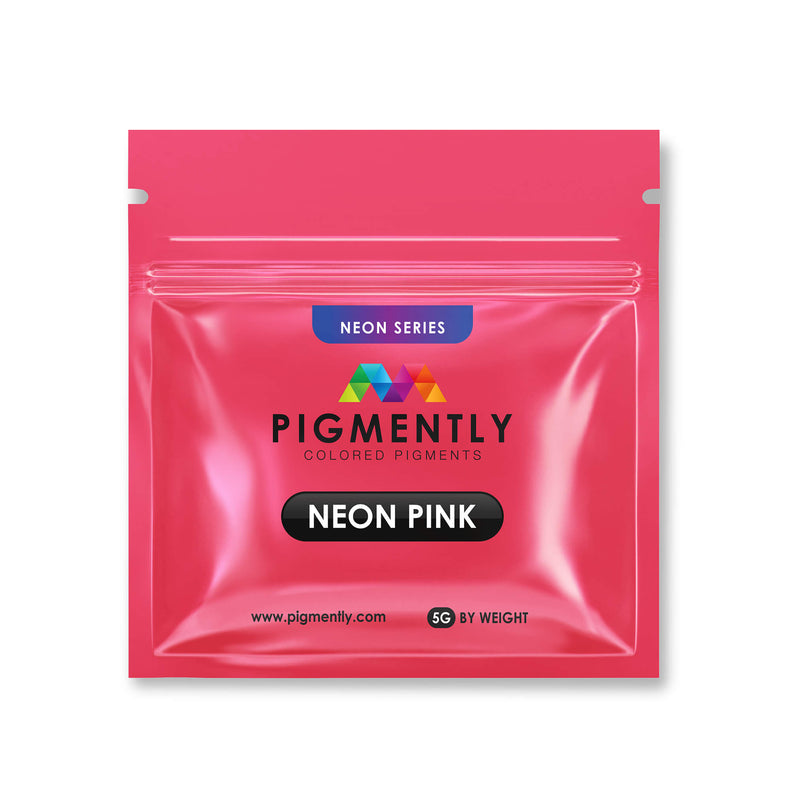 Neon Pink Epoxy Color Powder by Pigmently