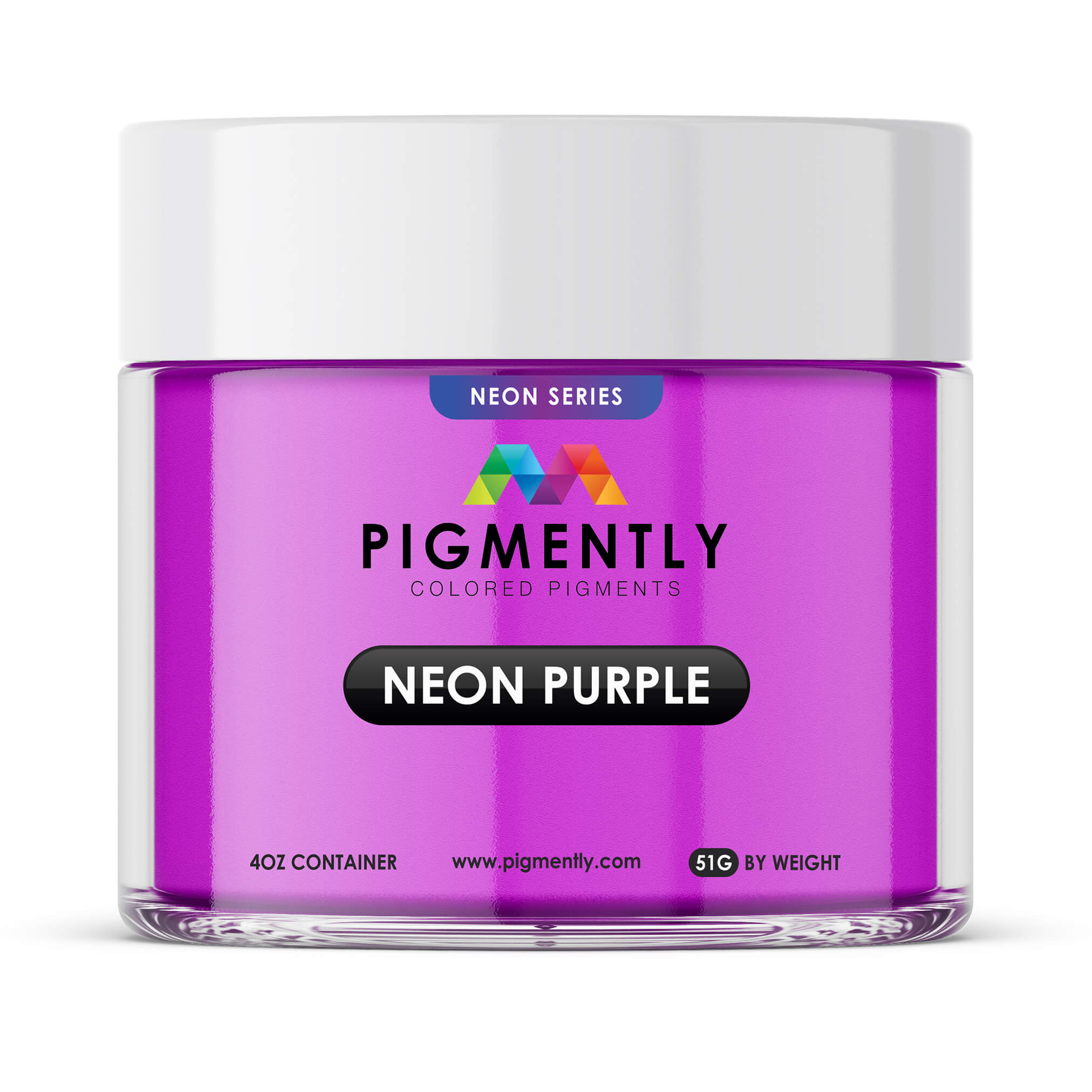 Neon Purple Epoxy Color Powder by Pigmently