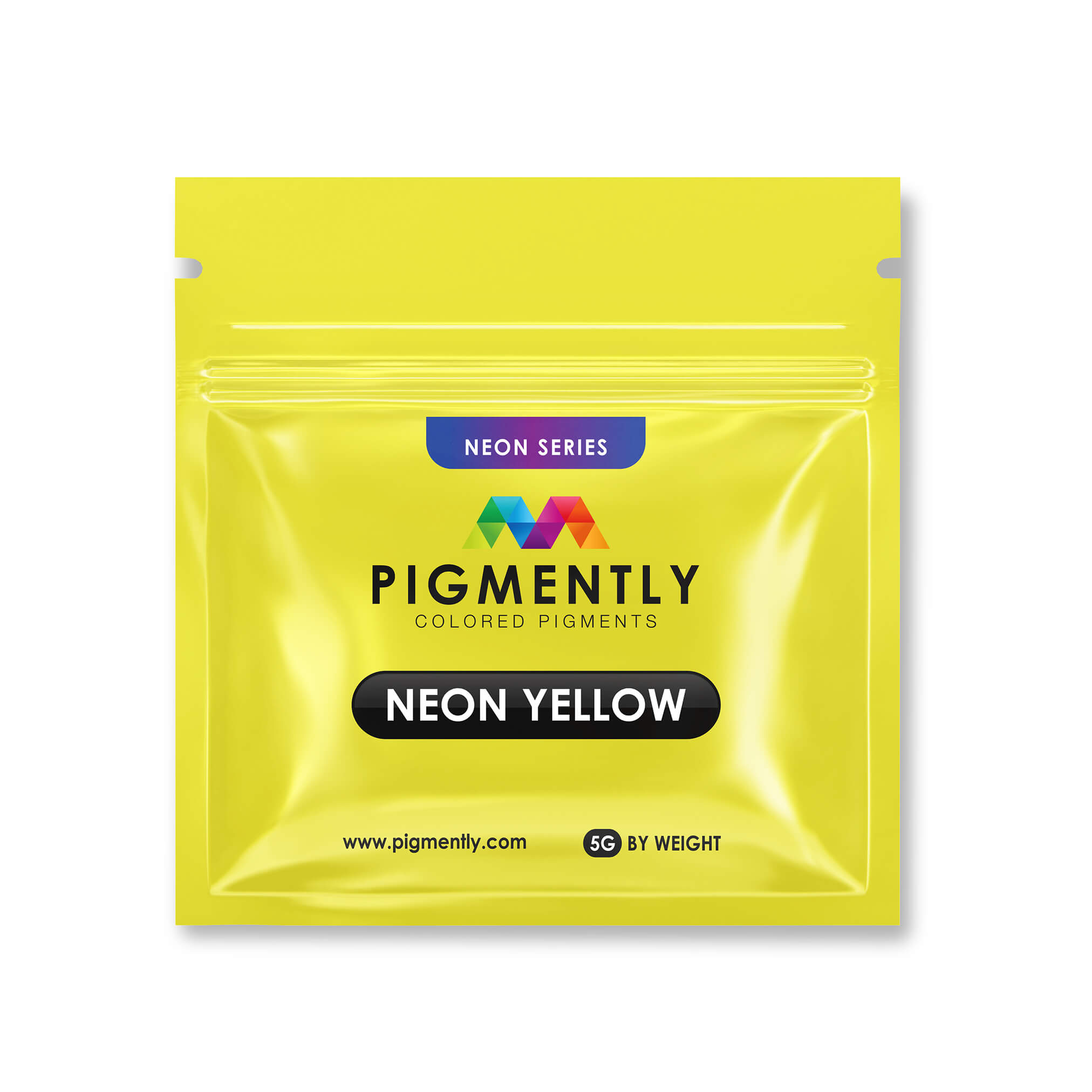 Neon Yellow Epoxy Color Powder by Pigmently