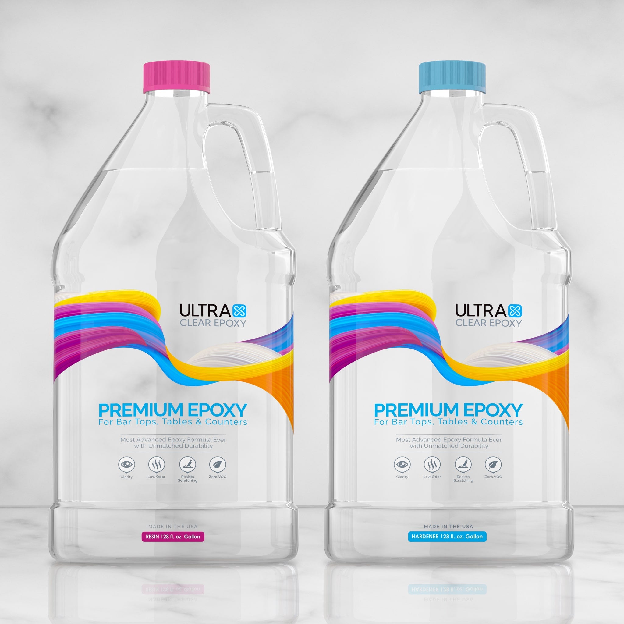 UltraClear Bar Top & Table Epoxy 3 Gallons