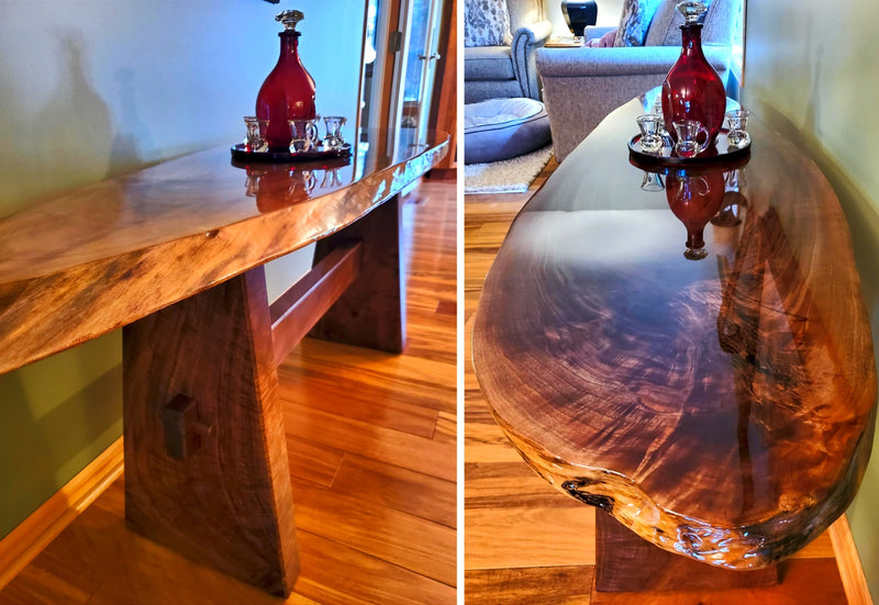 Epoxy Live Edge Table