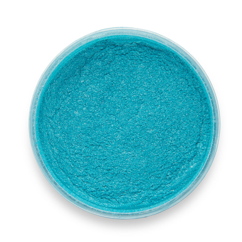 Greek Turquoise Pearl Epoxy Color Powder by Pigmently