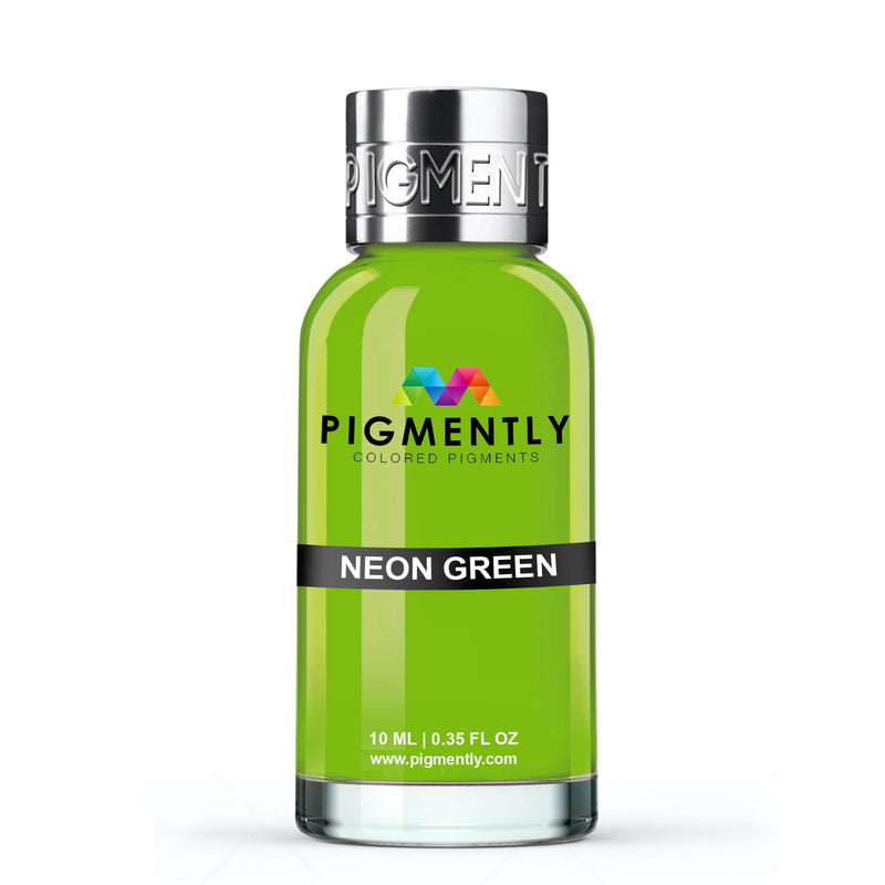 Neon Green Liquid Resin Dye by Pigmently