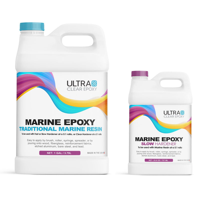 Slow Marine Epoxy Resin and Hardener